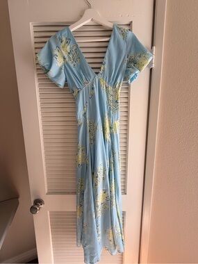 princess polly baby blue dress Free People | Dresses | Free People Brown Dahli Maxi Dress main image 0